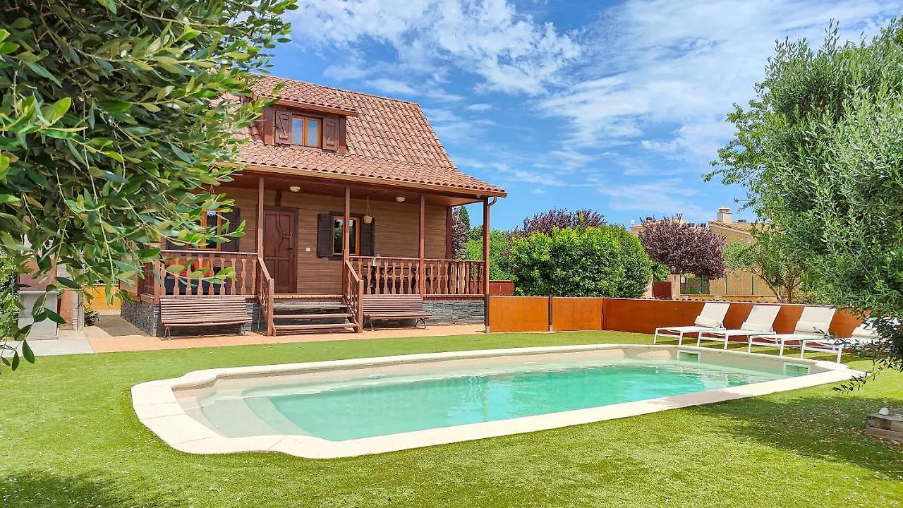 Ferienhaus Villa Casita De Madera Gerona